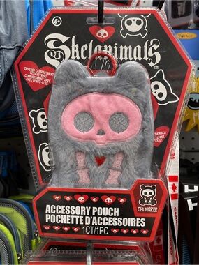 Skelanimals Chungkee Accessory Pouch Bag Charm NEW Sealed - Halloween